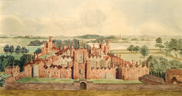 A-17th-century-view-of-Oatlands-Palace