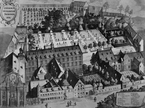 Palace Of Margaret Of York Mechelen By R Blokhuyse – Margaret’S House Runs Vertically Back From The Street Front Block