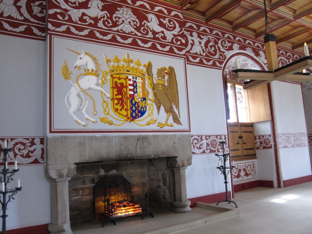 The-Royal-Apartments-in-Stirling-with-Marie’s-arms