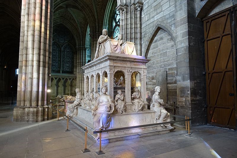 Tomb Of Louis Xii And Anne Of Brittany By Guilhem Vellut From Paris France
