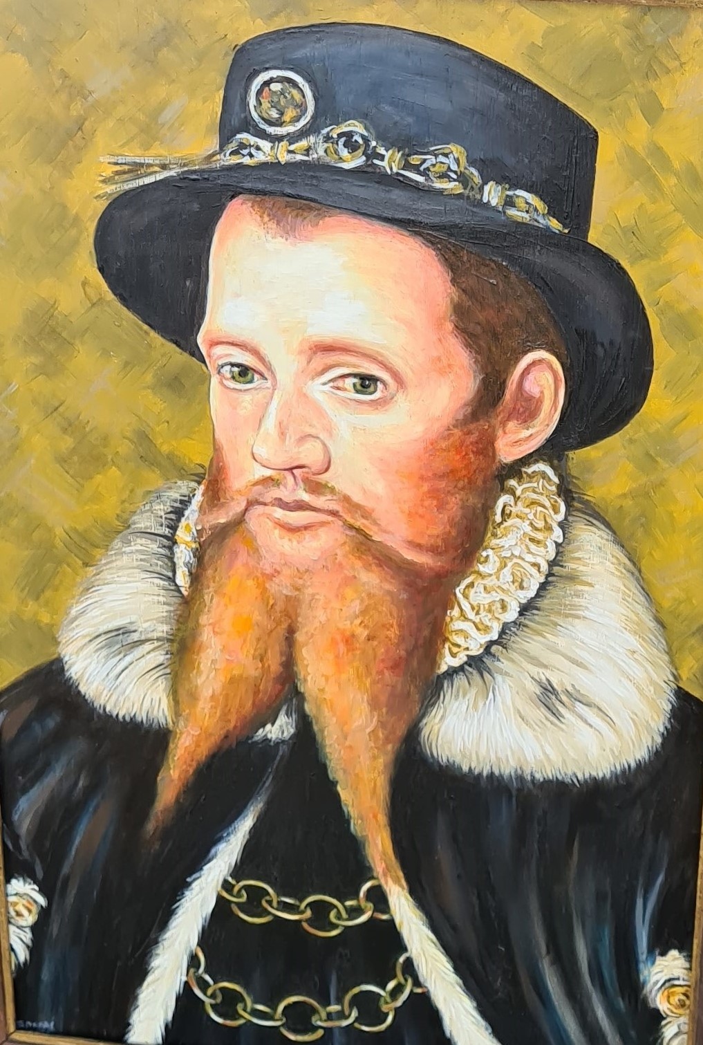 10 Chidiock Tichporne Portrait Artist Is Liz Sporne