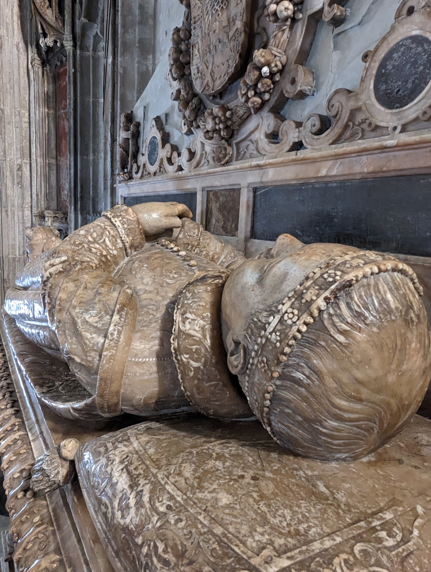 5 Impe Effigy Detail © The Collegiate Church Of St  Mary Warwick