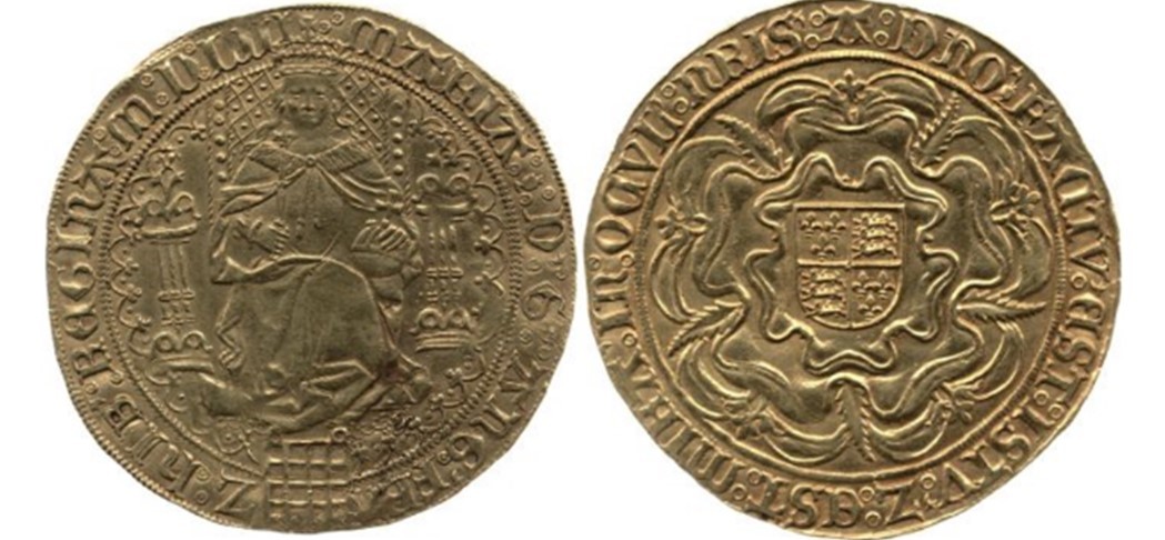 Gold Sovereign 1553 © British Museum