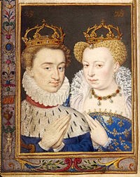 Henri-of-Navarre-and-his-first-wife-Marguerite-de-Valois-–-‘La-Reine-Margot’.-Their-marriage-was-the-occasion-of-the-Massacre-of-St-Bartholomew