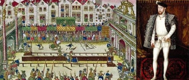 Wounding-of-Henri-II-at-a-Tournament-30th-June-1559