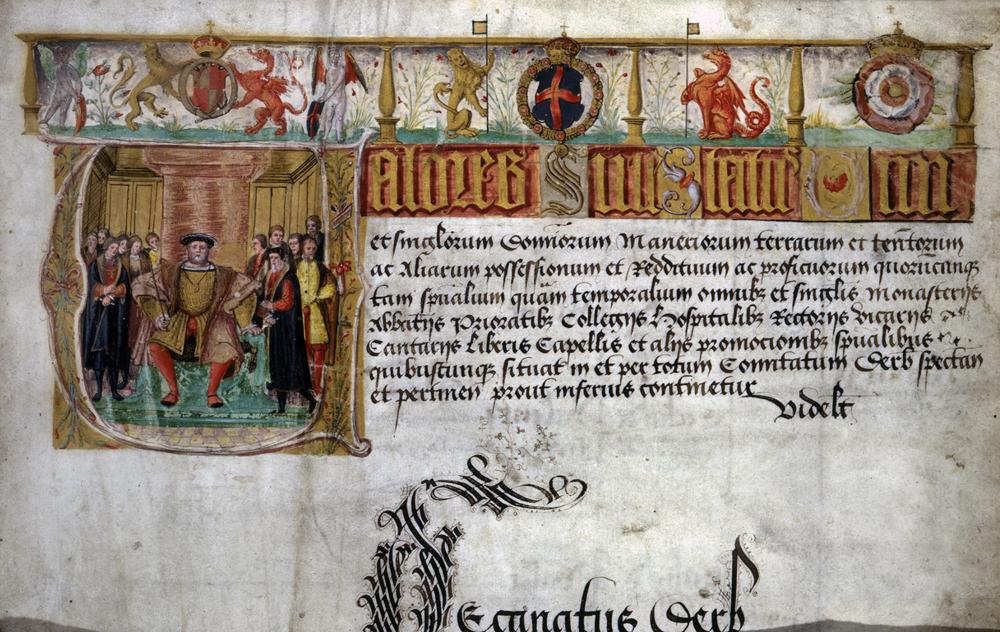 Valor-Ecclesiasticus-commissioned-in-January-1535.-National-Archive-INF-14-47