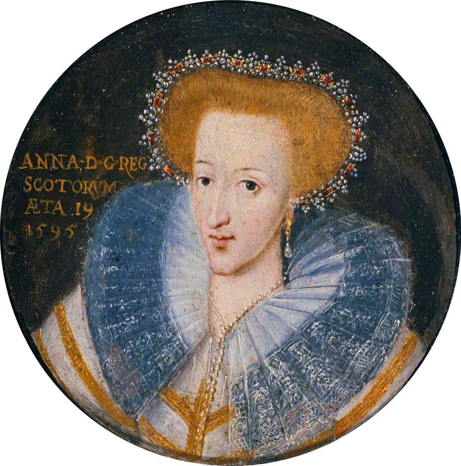 Anne Of Denmark 1574 – 1625 C 1595 © National Galleries Of Scotland