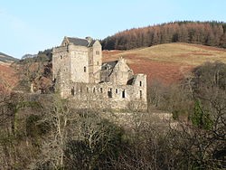 Castle-Campbell-the-Lowland-seat-of-the-Clan-Campbell-©-Goodyearsmith