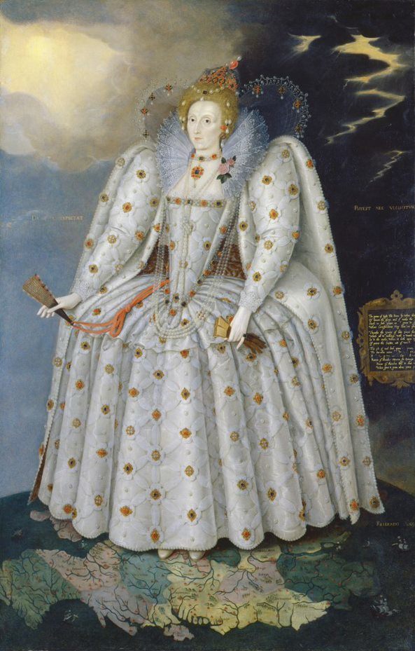 Elizabeth I Ditchley Portrait Copyright National Portrait Gallery
