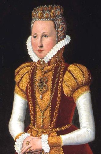 Sophie Of Mecklenburg Gustrow 1557 – 1631 Queen Of Denmark By Hans Kneiper