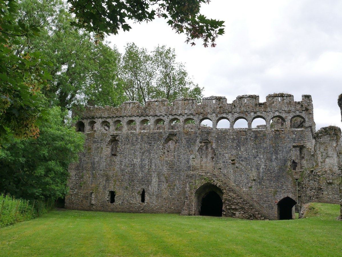 Exterior Of Bishop Gower’S Hall Lamphey Llandyfai Bishops’ Palace © Tudor Times Ltd 2019