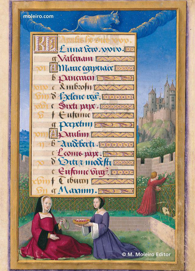 Anne Of Brittany Book Of Hours M Moleiro Editor